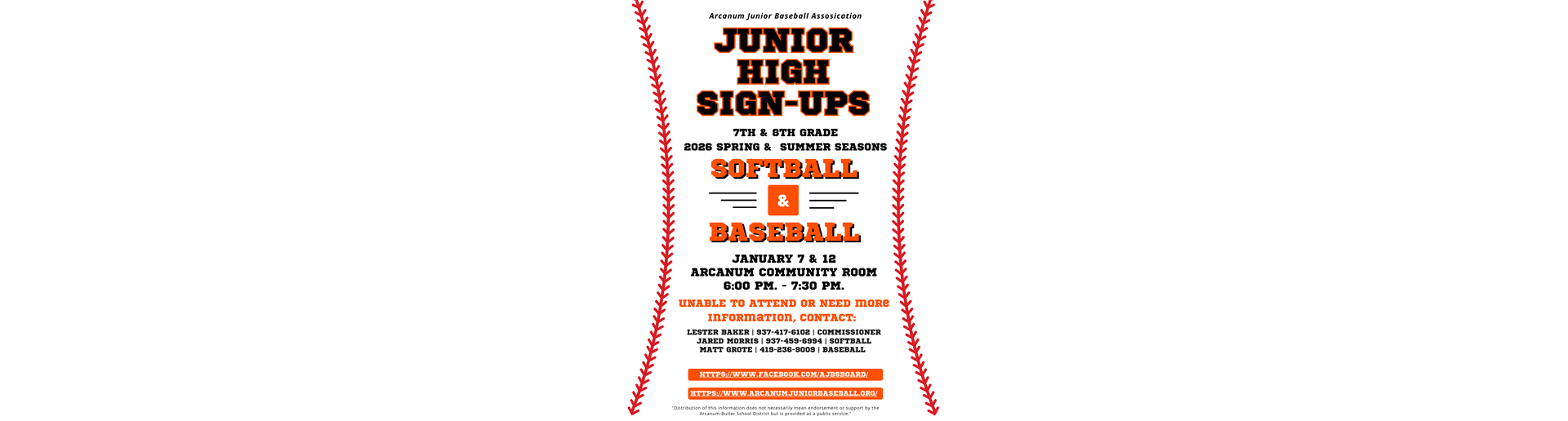 JH Sign-Ups